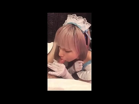 ❤️ Жапон пұты [майука], француз қызметшісі костюмі, 1-бөлім, минет және лосьонмен жұлқылау ❌ Үйдегі порно бойынша бізде ❤